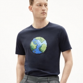 Planeten blue men t-shirt