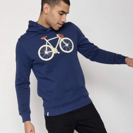 Big bike men hooded sweater